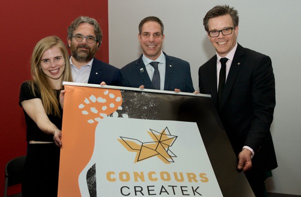 Le Concours Createk &ndash; Famille J.R. Andr&eacute; Bombardier, en entrepreneuriat.