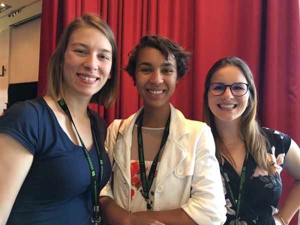 Les &eacute;tudiantes derri&egrave;re l'organisation de la Conf&eacute;rence Femmes en physique Canada 2018.