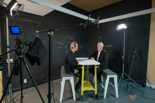 Pr Louis Taillefer et Pr J&eacute;r&ocirc;me Claverie