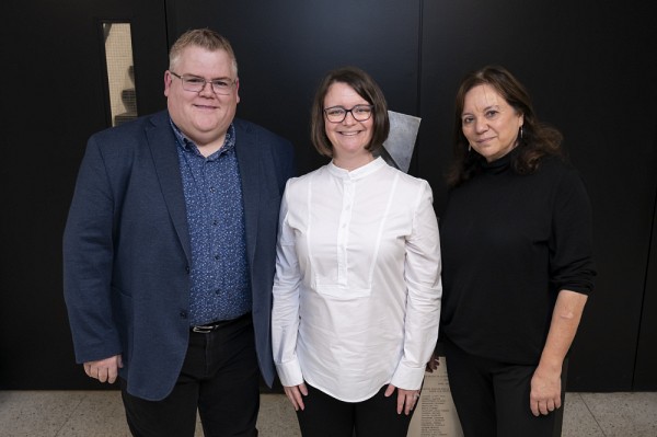 Le comit&eacute; organisateur : Pascal Fr&eacute;chette, Marie-H&eacute;l&egrave;ne Dufour et Nathalie V&eacute;zina.