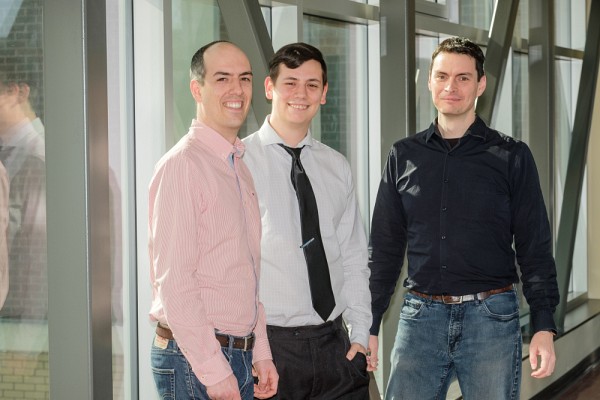 Les fondateurs de TATUM bioscience, Jean-Fran&ccedil;ois Millau, Kevin Neil et Pr S&eacute;bastien Rodrigue.