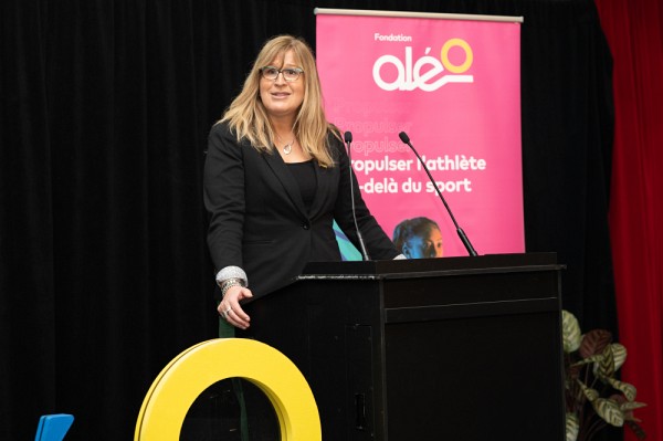 Patricia Demers, directrice g&eacute;n&eacute;rale de la Fondation Al&eacute;o