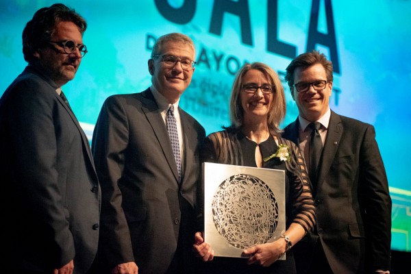 Sandra Martel est la 3e femme &agrave; recevoir le titre d'Ambassadrice &agrave; la Facult&eacute; de g&eacute;nie.