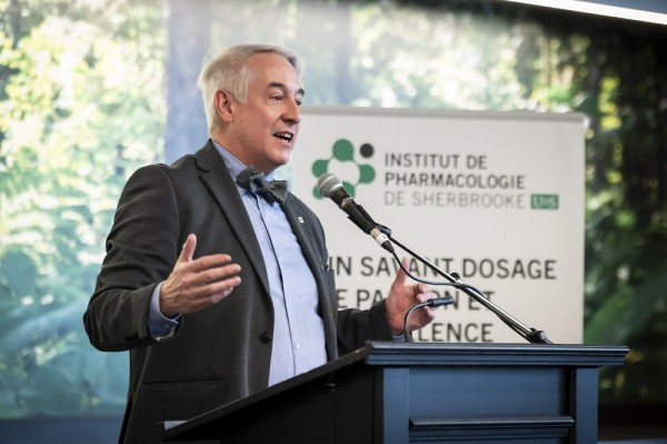 Le Pr Dominique Dorion, doyen de la FMSS, a choisi de raconter quelques anecdotes avec le Pr Marsault.