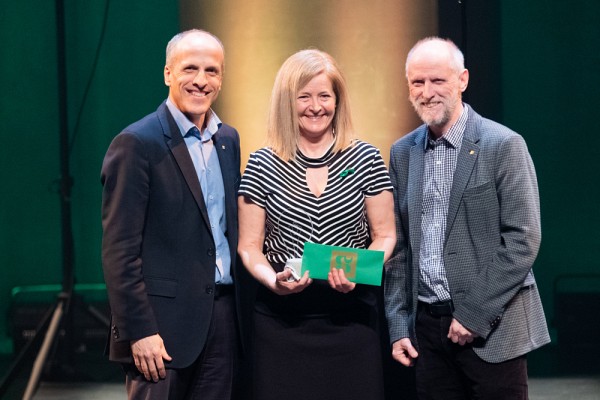 C&eacute;line Moquin, prix Engagement b&eacute;n&eacute;vole au sein de la collectivit&eacute;