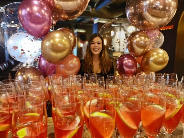 Marie-Emmanuelle lors d'un &eacute;v&eacute;nement au Coco Safar.