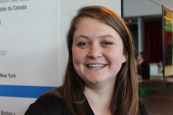 Laurence Bonin, &eacute;tudiante &agrave; la ma&icirc;trise en environnement.