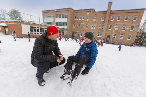 La pratique d&rsquo;activit&eacute; physique en contexte scolaire est l'un des volet explor&eacute; par cette chaire. 