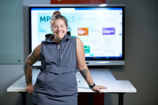 Marie-Dominique Duval, coordonnatrice au Service de soutien &agrave; la formation.