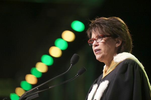 La rectrice Luce Samoisette