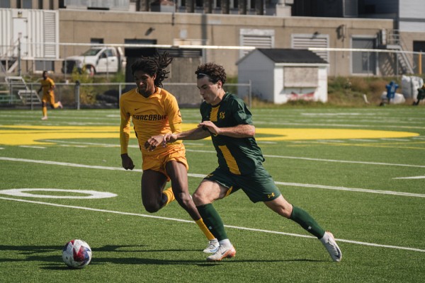 Maxime Bourgeois a marqu&eacute; quatre buts lors des deux affrontements de la fin de semaine.