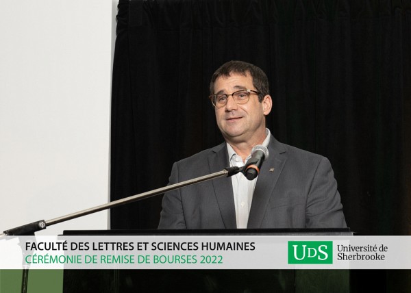 Le directeur g&eacute;n&eacute;ral de La Fondation de l'UdeS, M. Pascal Gr&eacute;goire.