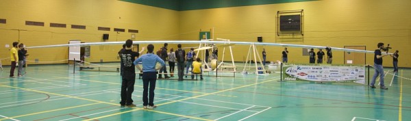 Premier avion &agrave; propulsion humaine au Canada, P&eacute;gase a un poids total &agrave; vide n&rsquo;exc&eacute;dant pas 40&nbsp;kg et une envergure alaire totale de 27&nbsp;m.