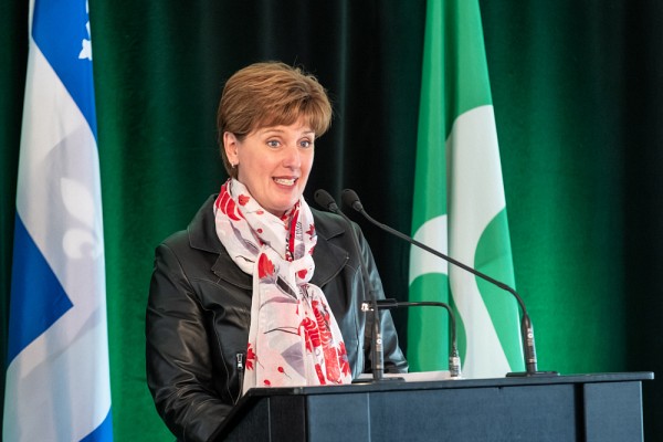 L&rsquo;honorable Marie-Claude Bibeau, d&eacute;put&eacute;e de Compton&ndash;Stanstead et ministre de l&rsquo;Agriculture et de l&rsquo;Agroalimentaire