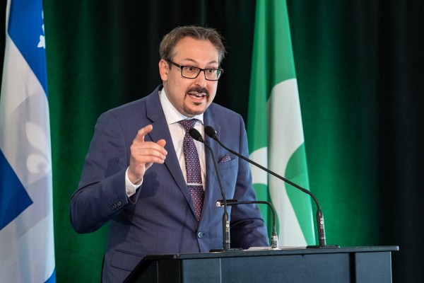 Steve Lussier, maire de Sherbrooke