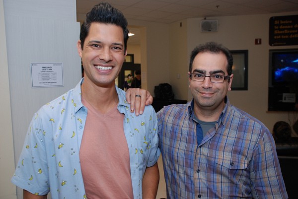 Les professeurs Mathieu Nuth et Nadi Braidy &eacute;taient pr&eacute;sents au d&eacute;voilement des r&eacute;sultats.