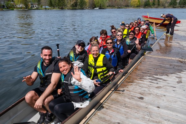 Lors de la Journ&eacute;e du personnel en 2019, on a pu constater encore une fois &agrave; quel point la communaut&eacute; UdeS est tiss&eacute;e serr&eacute;.