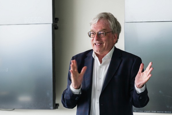 R&eacute;mi Quirion, scientifique en chef du Qu&eacute;bec, a profit&eacute; de l&rsquo;occasion pour annoncer un octroi de 3,5&nbsp;M$ du Fonds de recherche du Qu&eacute;bec (FRQ).