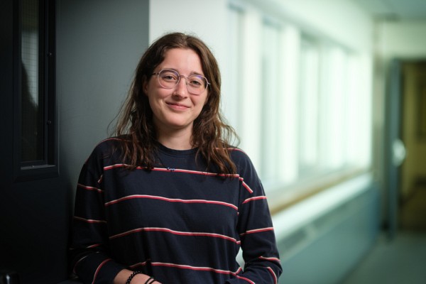 Marie Mondor, &eacute;tudiante en 3e ann&eacute;e du baccalaur&eacute;at en &eacute;tudes de l'environnement