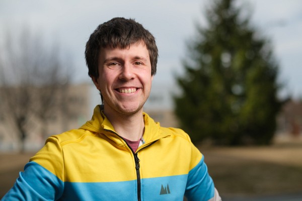 Benjamin Rancourt, &eacute;tudiant &agrave; l'&Eacute;cole de gestion et au CUFE