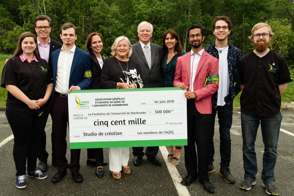 L'association g&eacute;n&eacute;rale &eacute;tudiante en g&eacute;nie a&nbsp;annonc&eacute;&nbsp;un deuxi&egrave;me engagement de 500&nbsp;000&nbsp;$.