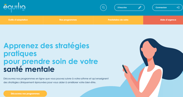 Site de la clinique virtuelle ēquilia
