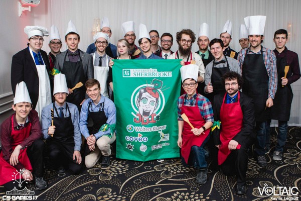 Les membres du regroupement JDIS et des &eacute;quipes Gordon et Ramsay aux CS Games.