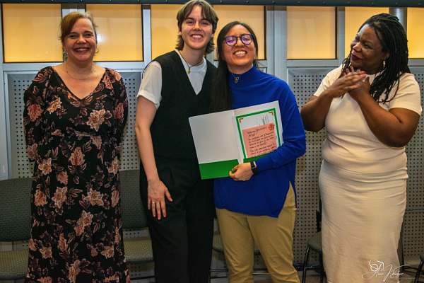 Des certifications ont &eacute;t&eacute; remises aux mentor&eacute;es pour souligner leur participation au programme.