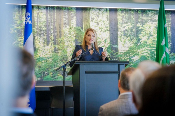 Genevi&egrave;ve H&eacute;bert, d&eacute;put&eacute;e de Saint-Fran&ccedil;ois et whip adjointe du gouvernement