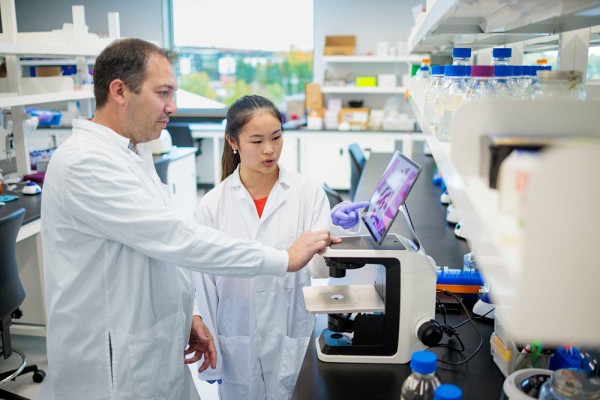 Le 3e &eacute;tage du PSPRT est consacr&eacute; &agrave; la recherche sur le vieillissement et la neuroscience.