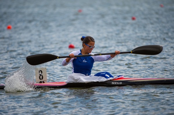 &Eacute;milie Simard aux Jeux du Canada 2013.