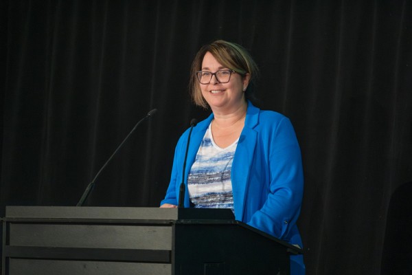 Isabelle Prud&rsquo;homme, directrice g&eacute;n&eacute;rale de la cuisine collective Le Bl&eacute; d&rsquo;Or, a donn&eacute; des exemples tr&egrave;s concrets de ce qu&rsquo;un don peut apporter sur le terrain.