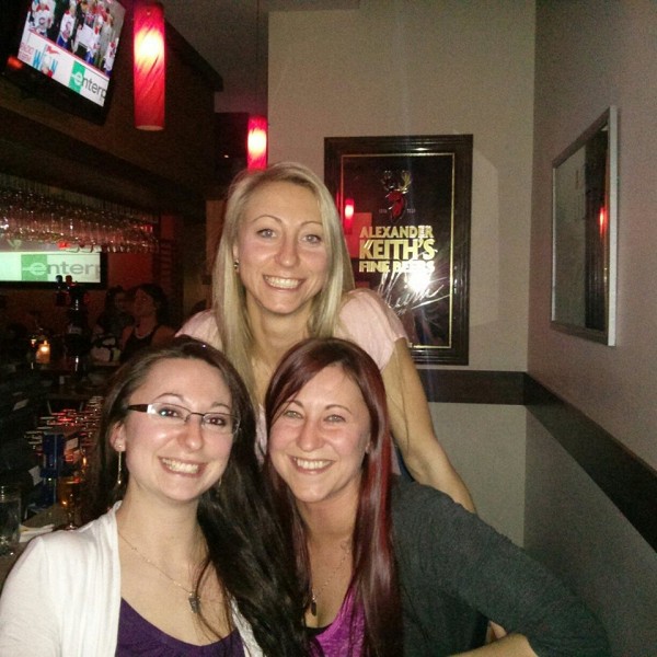 Sarah, Karine et Jessica Lemay