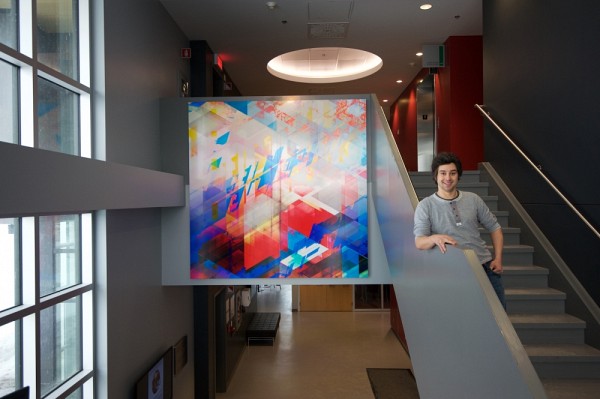 &laquo; Le fait que de nouvelles propri&eacute;t&eacute;s &eacute;mergent des nanotechnologies, je trouve cela fascinant &raquo;, explique &Eacute;tienne Saint-Amant.