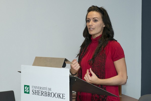 Kate Harbour, du projet Slame tes maux, finaliste dans la cat&eacute;gorie Soci&eacute;t&eacute;, communication et &eacute;ducation.