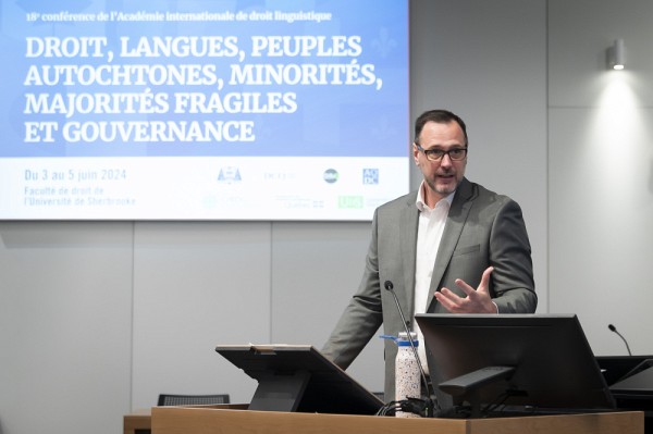 Le ministre Jean-Fran&ccedil;ois Roberge.