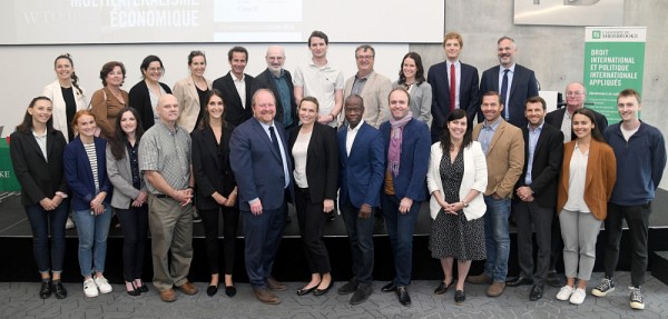 Conf&eacute;renci&egrave;res et conf&eacute;renciers du colloque&nbsp;La r&eacute;forme de l&rsquo;OMC&nbsp;: vers un nouveau multilat&eacute;ralisme &eacute;conomique.