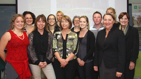 Les r&eacute;cipiendaires des Prix d'excellence en &eacute;ducation&nbsp;2012.