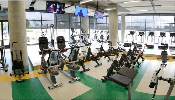 La salle d'entra&icirc;nement du Campus de Longueuil a vu le jour &agrave; l'automne 2017 et propose des &eacute;quipements dernier cri.