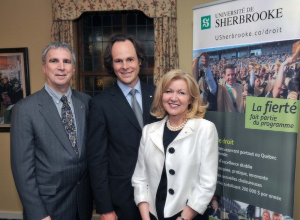 Me Neville-Warren Cloutier, Pr S&eacute;bastien Lebel-Grenier et Me Lynda Durand.