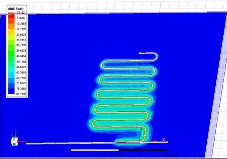 Mod&eacute;lisation de r&eacute;sonateur supraconducteur utilis&eacute; pour adresser les unit&eacute;s logiques quantiques.