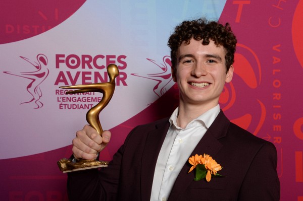 L'&eacute;tudiant en g&eacute;nie &eacute;lectrique et informatique, F&eacute;lix Malhaire