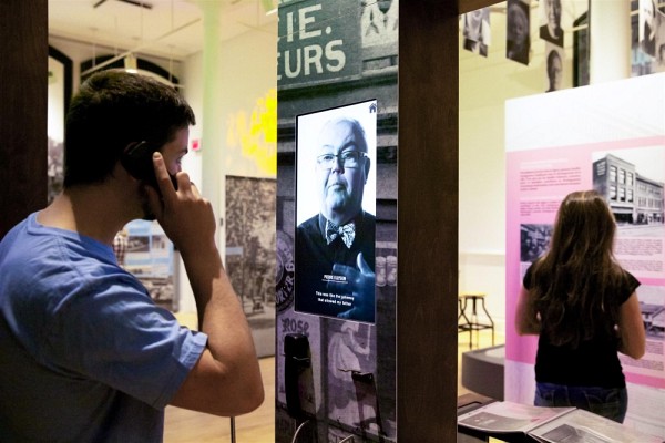 Exposition au Mhist-Mus&eacute;e d&rsquo;histoire de Sherbrooke.