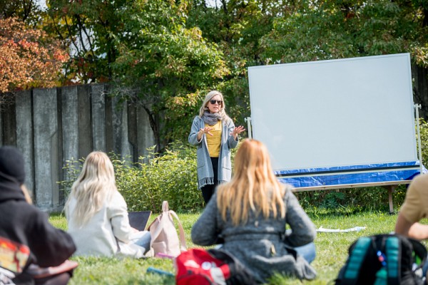 Mises sur pied en 2020, les classes ext&eacute;rieures sont de retour pour cet automne.