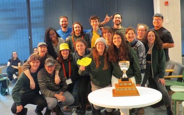 Le prix citron de la d&eacute;l&eacute;gation &laquo; la plus ambianceuse et la plus amicale &raquo; (photo fournie)