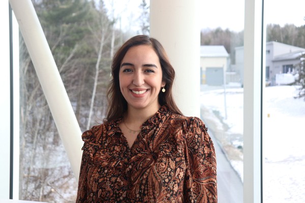 L'&eacute;tudiante Amira Igouzoul