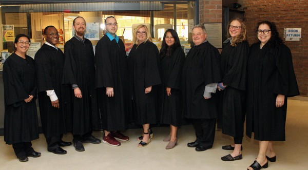 Personnes dipl&ocirc;m&eacute;es du Graduate Certificate in College Teaching (GCCT). Photo : fournie