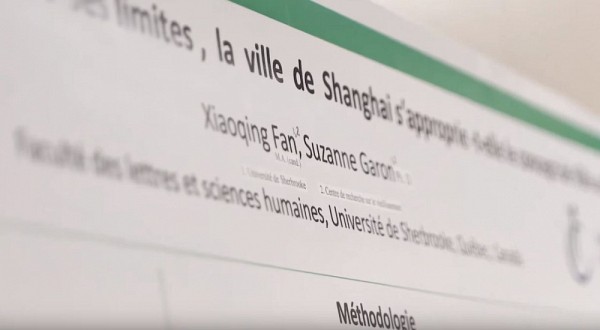 Sous la direction de la professeure-chercheuse Suzanne Garon, Sunny Fan a d&eacute;pos&eacute; son m&eacute;moire sur la question Comment la ville de Shanghai s&rsquo;approprie-t-elle le concept Ville amie des a&icirc;n&eacute;s?
