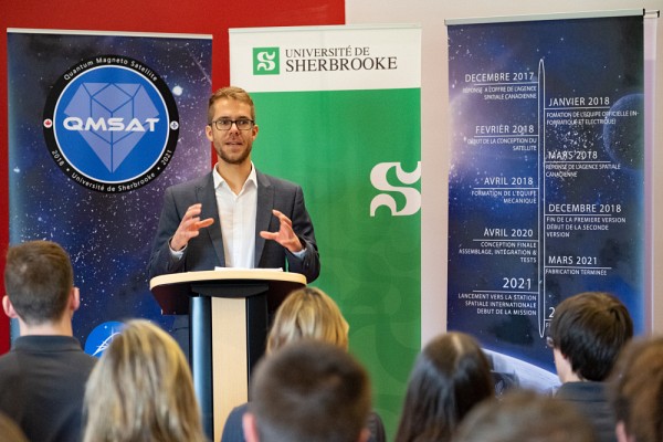 Le professeur David Rancourt du D&eacute;partement de g&eacute;nie m&eacute;canique supervisera l&rsquo;une des &eacute;quipes &eacute;tudiantes.