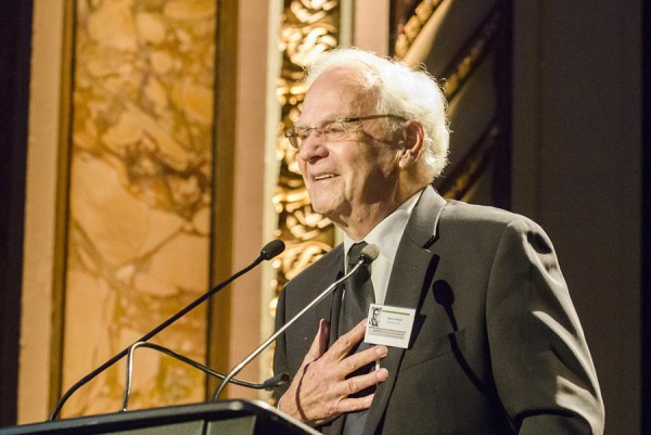 Le juge &agrave; la retraite Albert Gobeil a livr&eacute; un t&eacute;moignage empreint d'&eacute;motion.